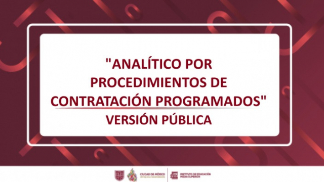 Analítico por procedimientos
