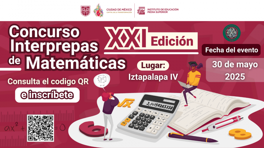 XXI Edición: Concurso Interprepas de Matemáticas