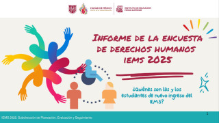 Informe de la Encuesta de Derechos Humanos IEMS 2025